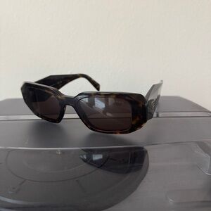 Prada Runway 49mm Tortoise Shell Sunglasses